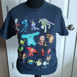 Disney Pixar Navy blue short sleeve t-shirt